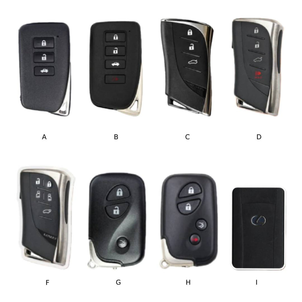 Étui de luxe pour clé de voiture Lexus - Protection en cuir véritable faite main | Compatible avec tous les modèles