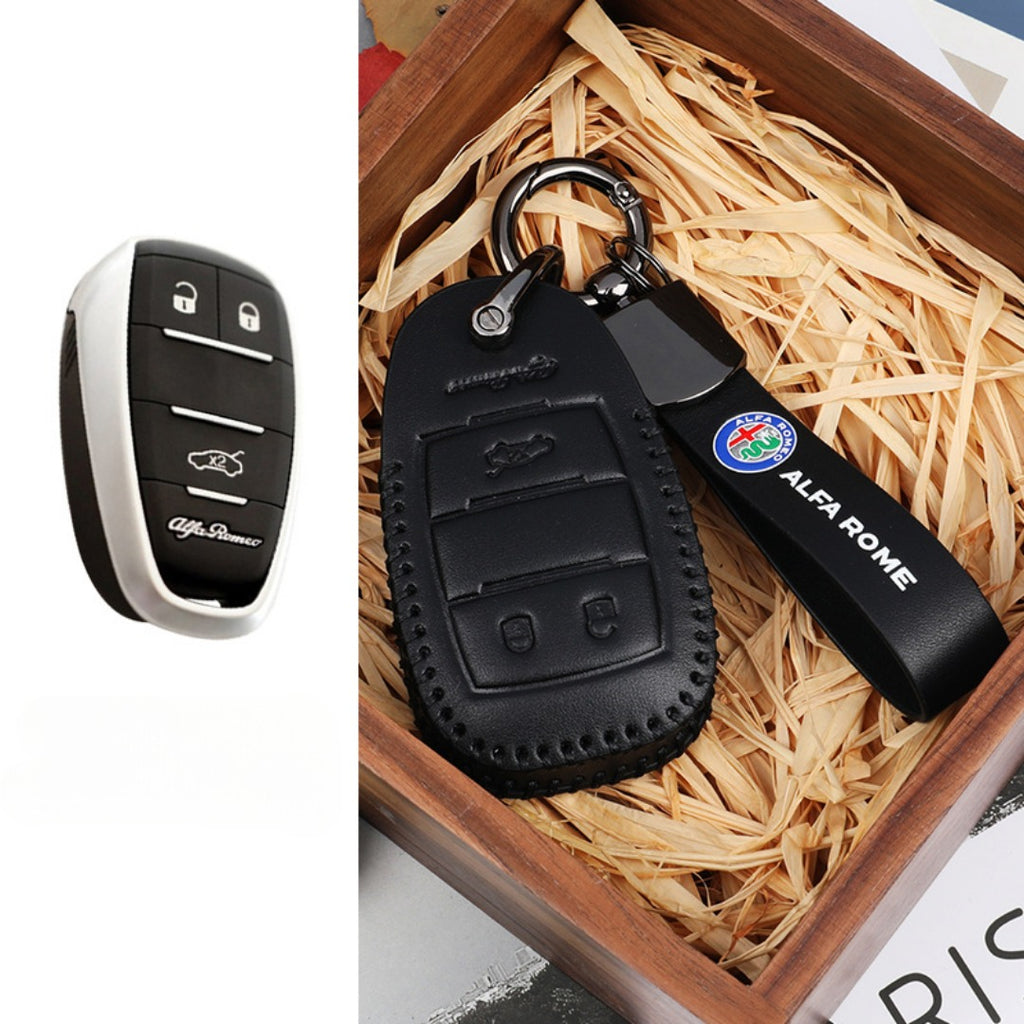 Alfa Romeo Leder-Autoschlüsseletui