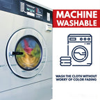 Carsine Microfiber Cleaning Cloth - 12 Packs 12.6"x12.6" - High Performance - 1200 Washes, Ultra Absorbent Towels Weave Grime & Liquid for Streak-Free Mirror Shine - Car Washing Cloth Grey