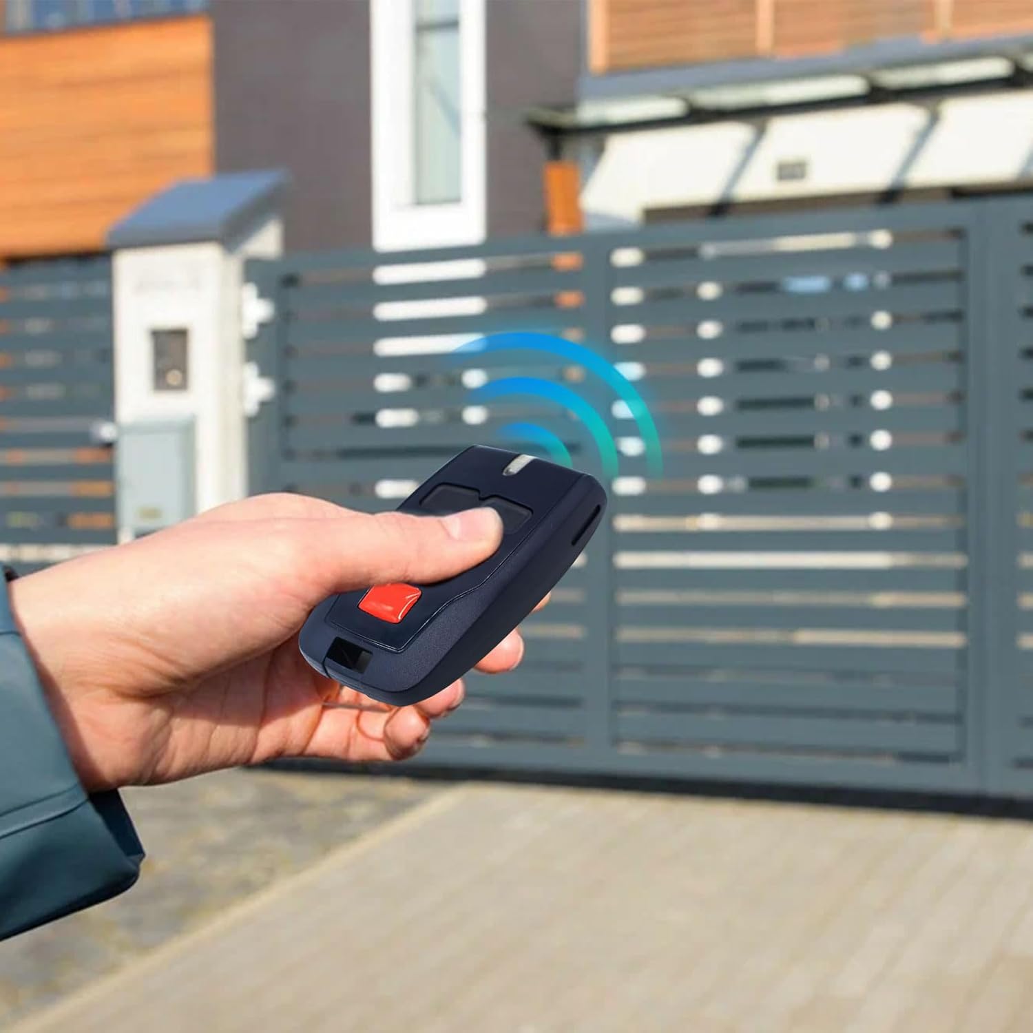 Lot de 3 télécommandes de garage BFT Mitto B2 - Télécommande 2 canaux 433,92 MHz pour portails électriques