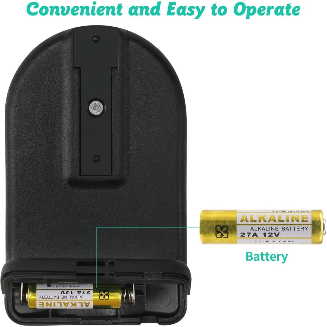 Carsine Replacement Garage Door Opener Remote Compatible with Genie Garage Door Opener ACSCTG Type 1 390MHZ Black / 2 PCS