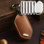 Étui en cuir pour clé de voiture Kia à 5, 6, 7, 8 ou 9 boutons