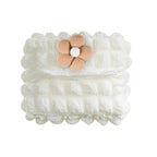 Carsine Puff Car Tissue Box khaki flower