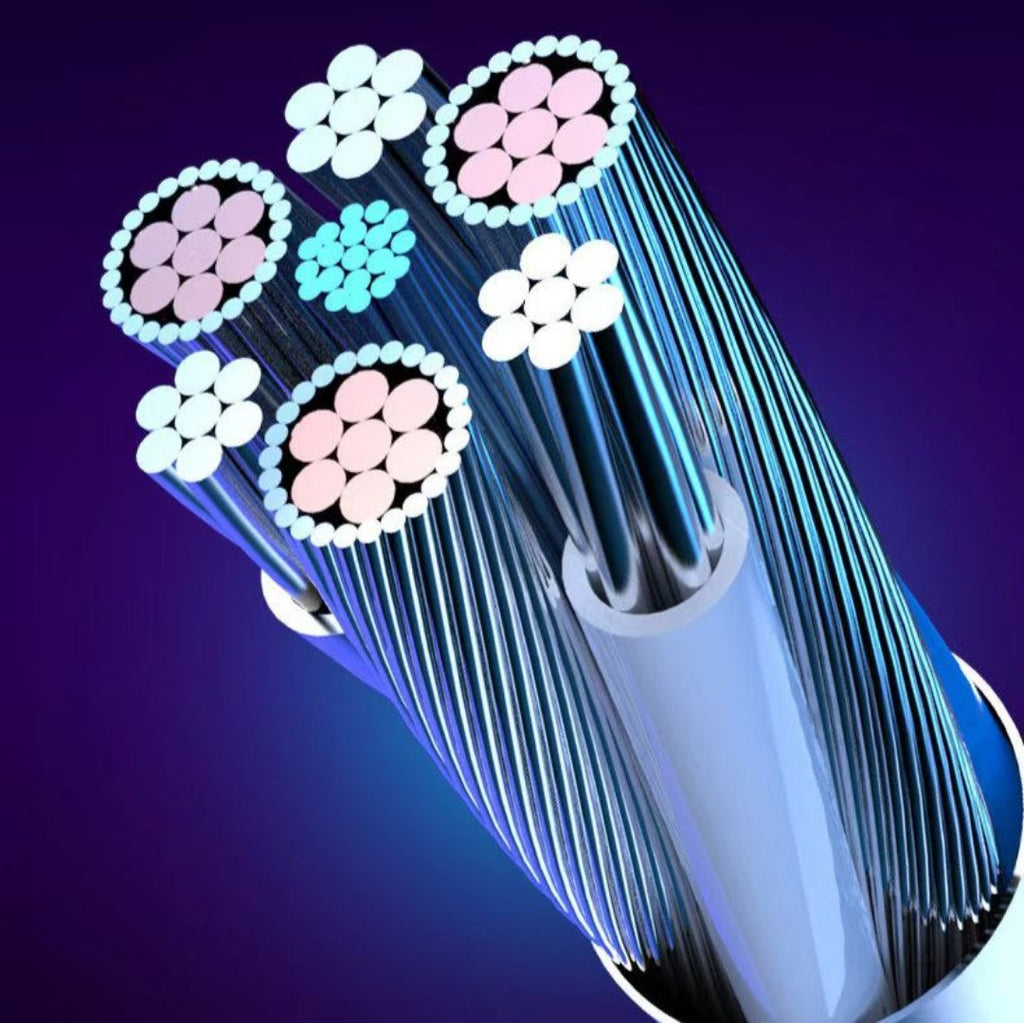 Flowing Flash Fast Charging Data Cable