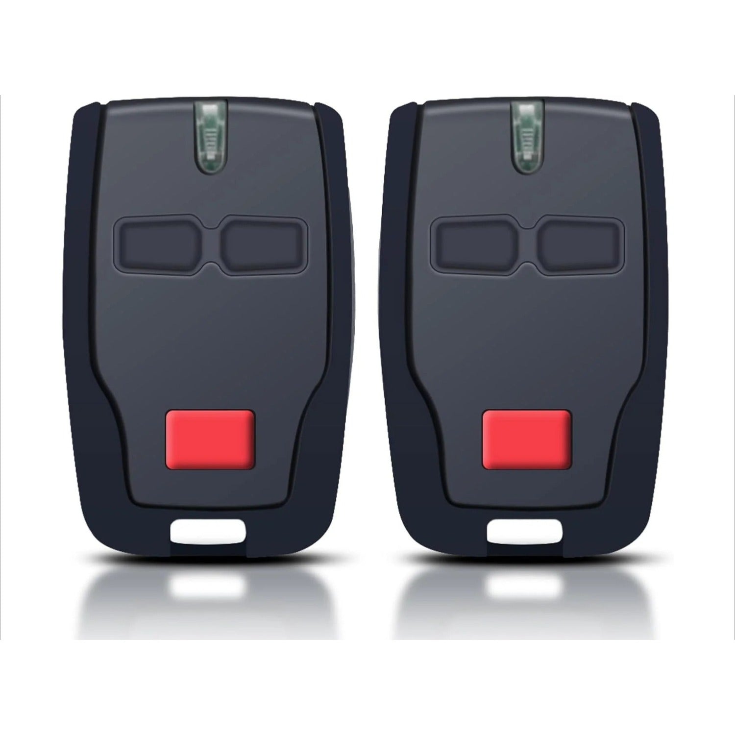 3 Stück BFT Mitto B2 Garagentor-Fernbedienung - 433,92 MHz 2-Kanal-Handsender für elektrische Tore