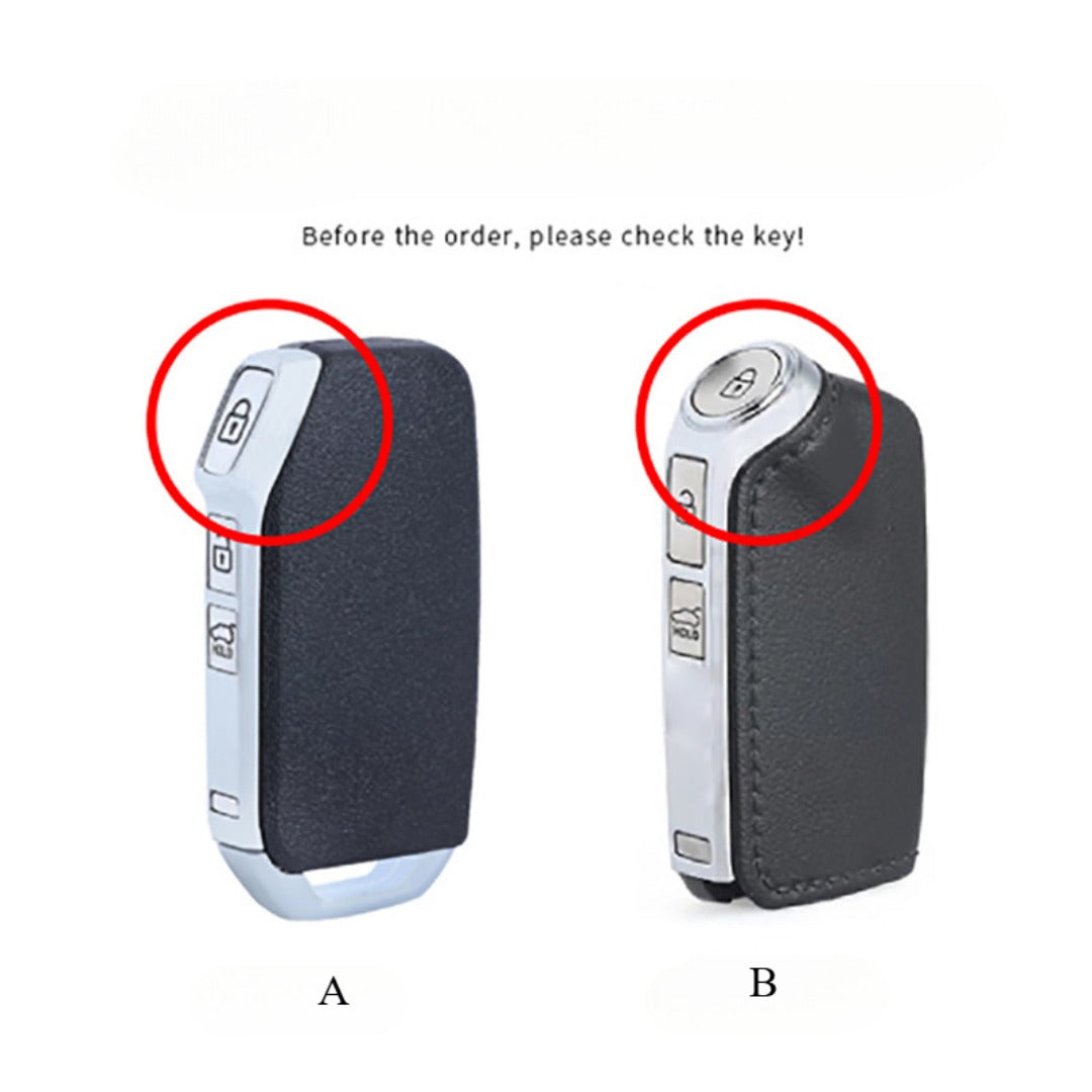 Kia K5 K3 Leder-Autoschlüsselhülle