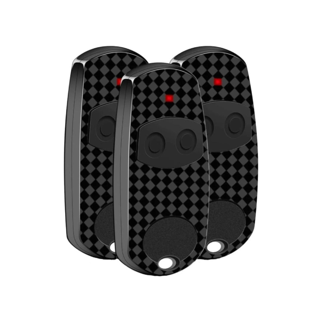 Carsine 3 Pack Came Garage Door Remote Control Key, 433.92MHZ, Universal Gate Fob Remote Compatible with CAM TOP-432EE, TOP-432EV,TOP432-NA 432 EE
